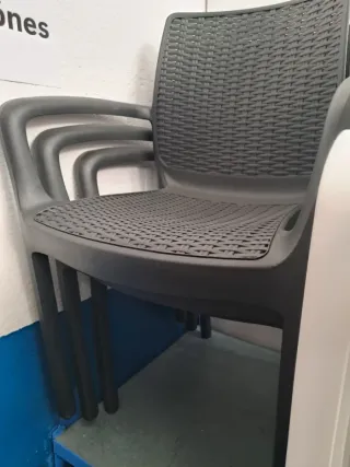 Keter Bali Sillas de Jardín Pack x3