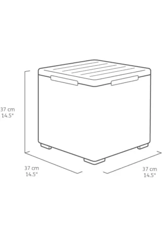 Conjunto Keter Nora 4 plazas exterior
