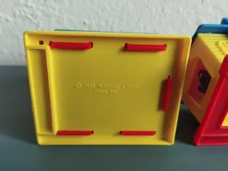 Casitas McDonald's Juguetes Años 90