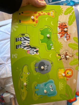Puzzle madera animales Hape