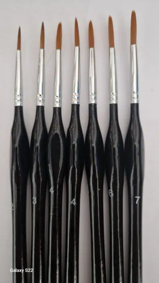 Set 11 Pennelli Precisione ideali per pittura