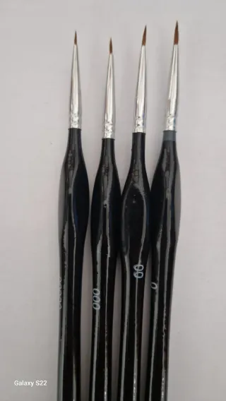 Set 11 Pennelli Precisione ideali per pittura