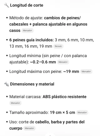Cortapelos Kemei KM-1071
