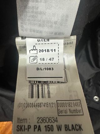 Pantaloni sci donna Wed'ze Decathlon TG S