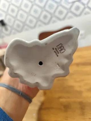 Nao Lladró Niña del Bostezo Porcelana