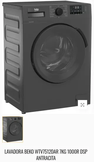 Lavadora Beko 7kg 1000rpm