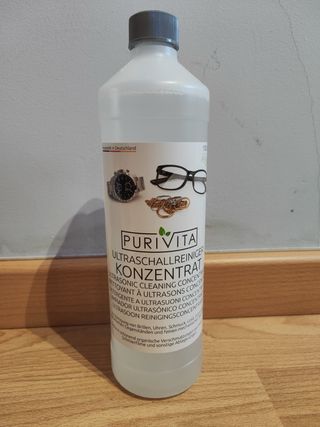 Limpiador ultrasonidos y liquido limpiador