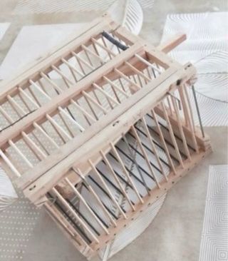 Jaula modelo 1 artesanal 1 puerta