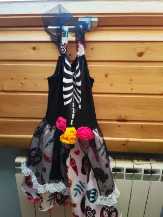 Disfraz Princesa Azul y Amarillo Talla Única