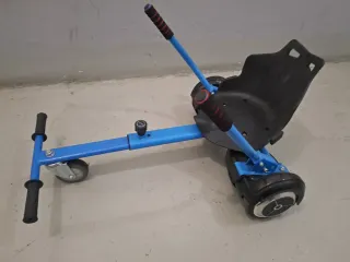 Hoverboard con asiento, un poco averiado