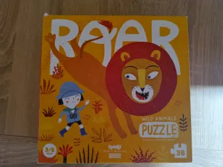 Puzzle Wild Animals 36 piezas Londji