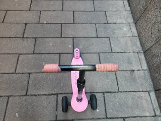 Patinete 3 ruedas niña rosa