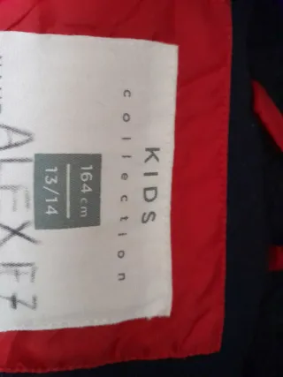 Plumífero 13-14 años