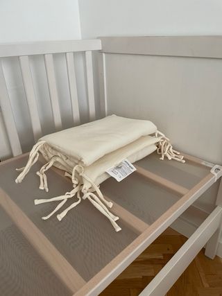 Cuna Ikea Sundvik Blanca con extras