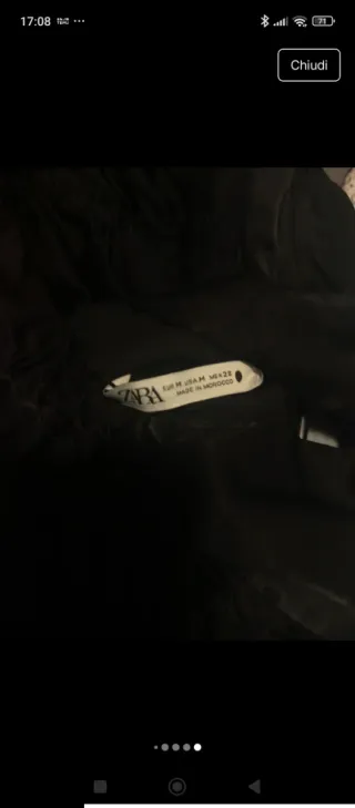 Vestito Zara nero taglia M