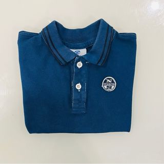 Polo North Sails blu 6 anni