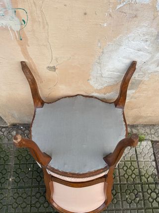 Silla Estilo Luis XV Descalzadora