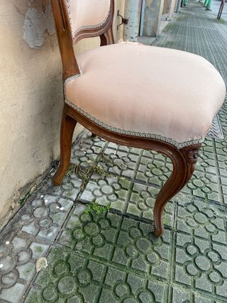 Silla Estilo Luis XV Descalzadora