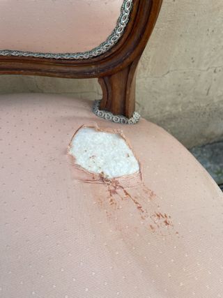 Silla Estilo Luis XV Descalzadora