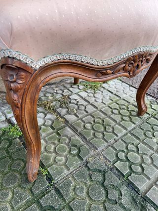 Silla Estilo Luis XV Descalzadora
