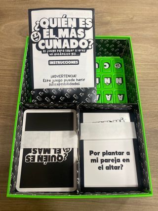 Juego de mesa ¿Quién es el más cuñado?