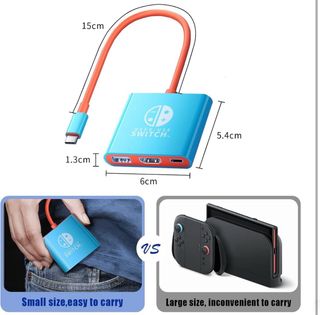 Adaptador Dock Nintendo Switch