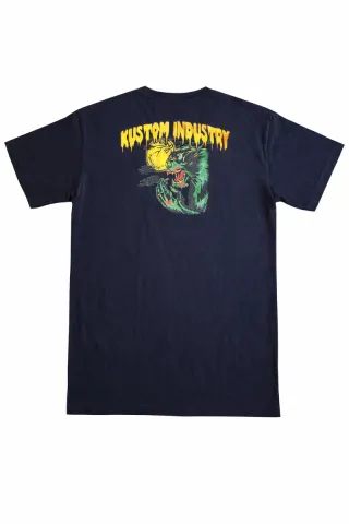 Camiseta Kustom Industry Hombre Negra Talla L