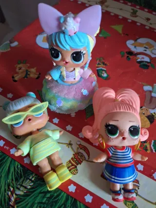 3 Muñecas LOL juntas