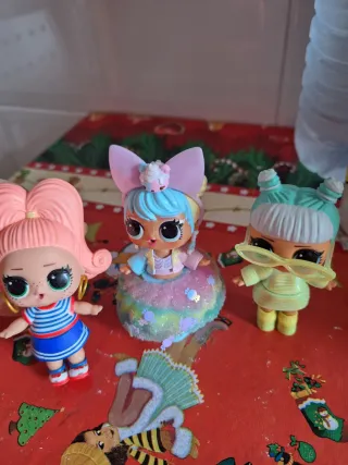 3 Muñecas LOL juntas
