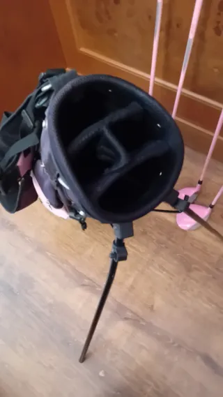 Juego Palos Golf Niña Rosa y Morado