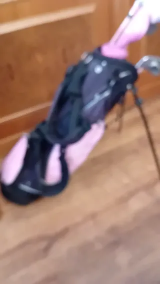 Juego Palos Golf Niña Rosa y Morado