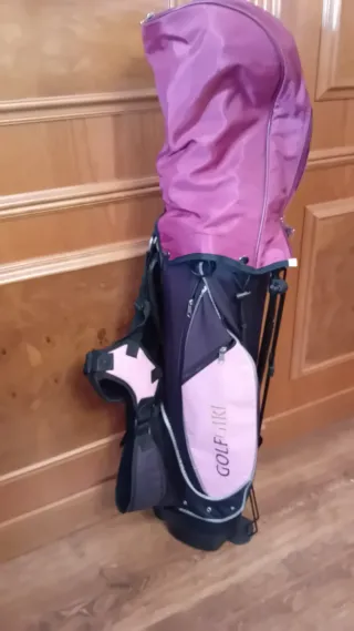 Juego Palos Golf Niña Rosa y Morado