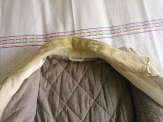 Chaqueta pana Pull&Bear beige