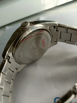 Orologio Uomo Sector Verde Argento