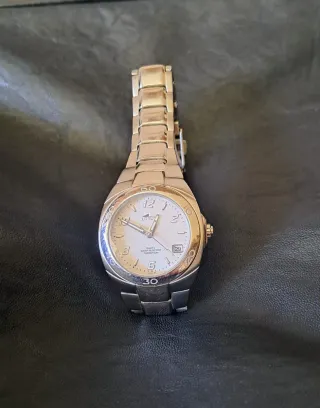 Reloj Lotus Mujer Plata y Blanco