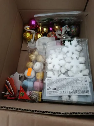 Árbol de Navidad Decorado Dorado