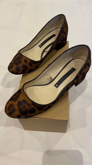 Zapatos Zara Animal Print Talla 36