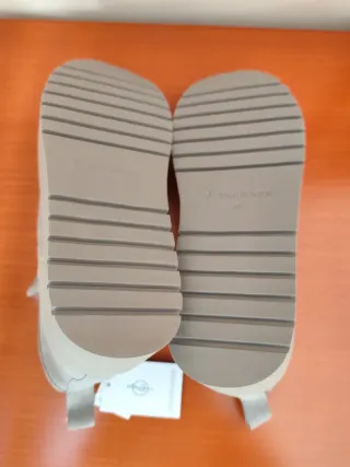 Botines piel forro pelo grises