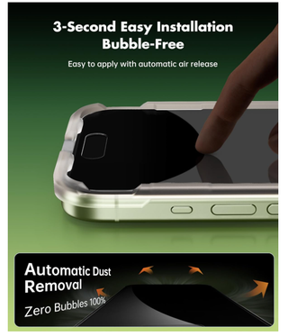 3 Pellicole Vetro Privacy iPhone 17 Anti Spy