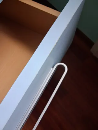 Cómoda/cajonera azul - alto 78cm