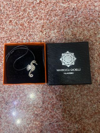 Collana Marrocu Gioielli Cavalluccio Marino Argent