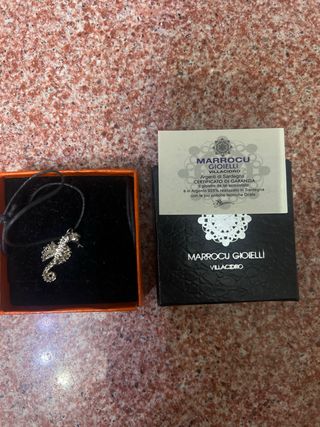 Collana Marrocu Gioielli Cavalluccio Marino Argent