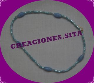 Pulsera o tobillera abalorios