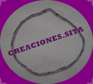 Pulsera o tobillera abalorios