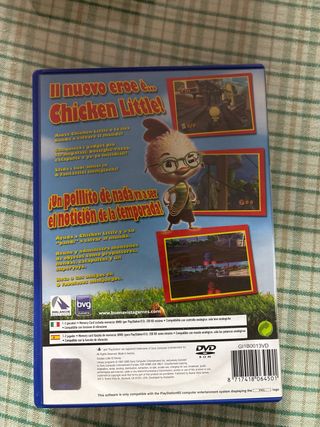 Juego Chicken Little PS2 Disney