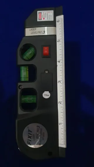 Medidor de Distancia Láser Digital con Nivel de