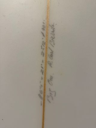 Tabla de surf RIP CURL BLANKS 6'4"x21x25/8x40l