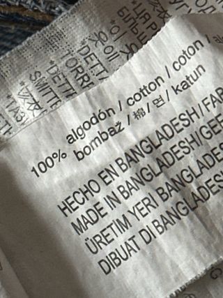 Chaqueta vaquera Pull&Bear azul talla S