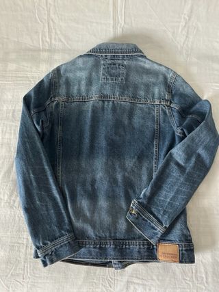 Chaqueta vaquera Pull&Bear azul talla S