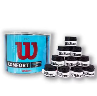 60 Overgrips Wilson Negros Perforados